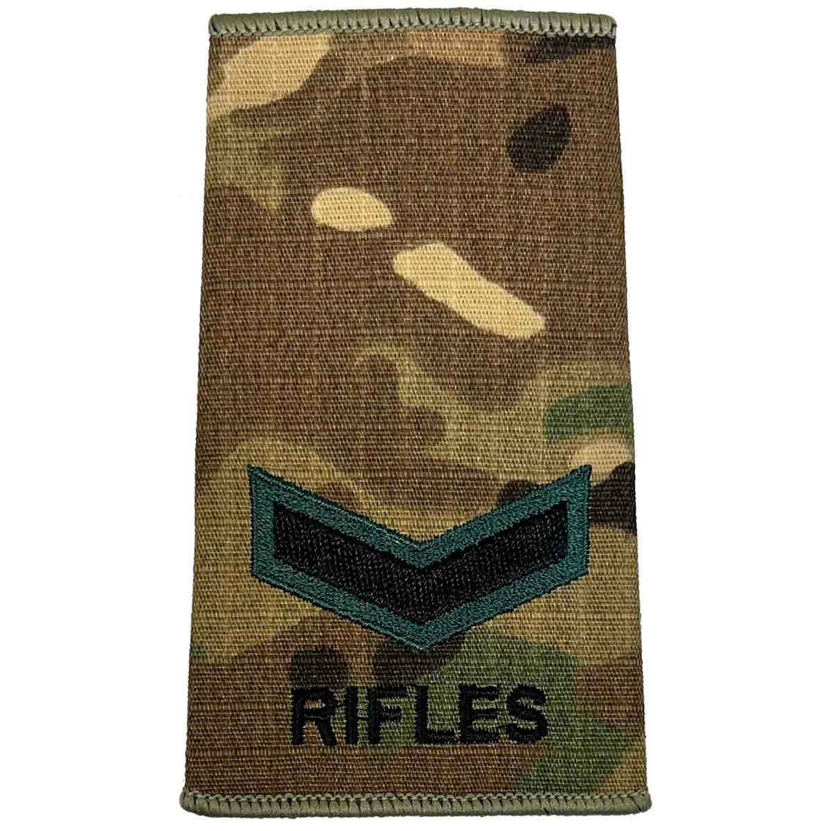 Rifles Regiment Multicam Rank Slides (Pair) - Image 3