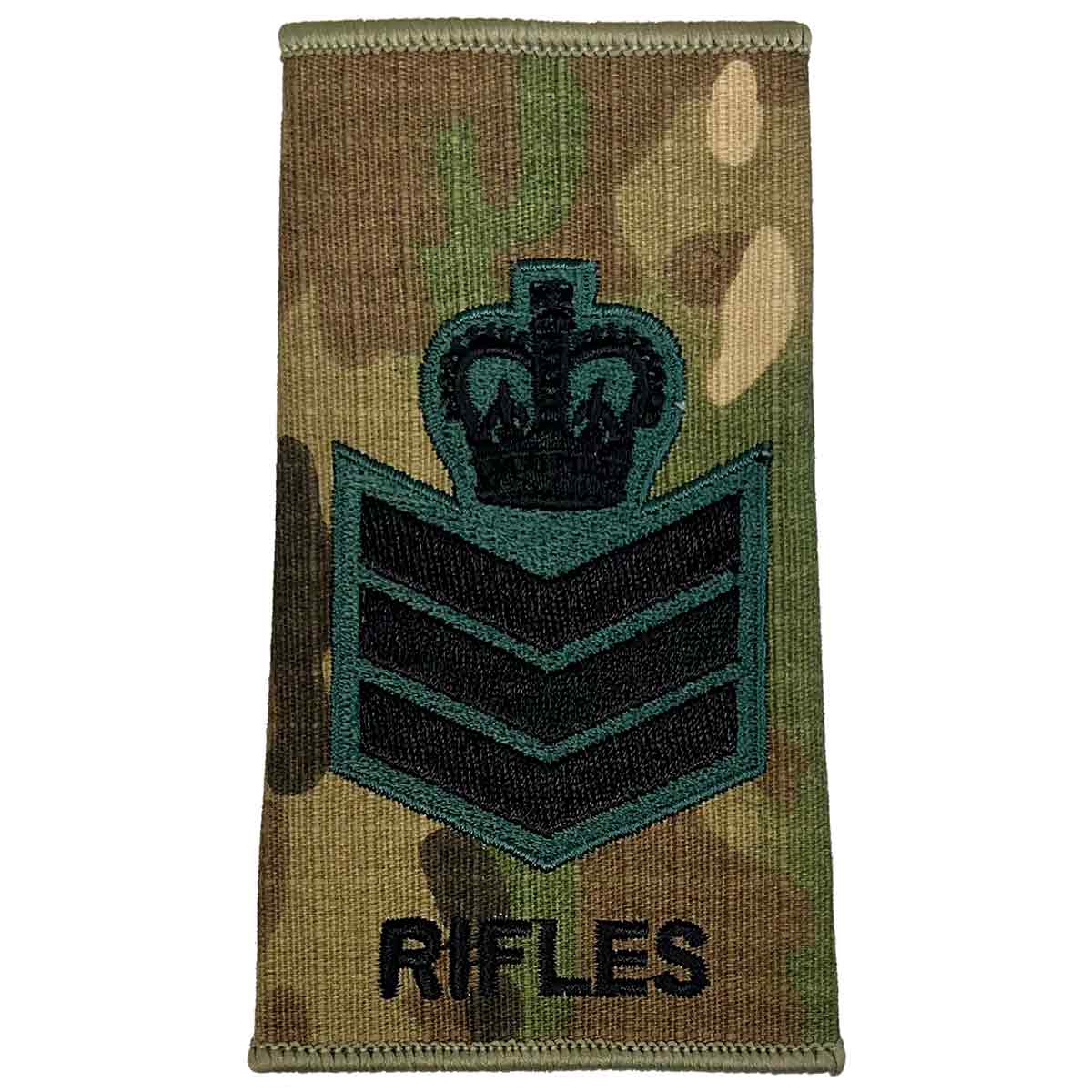 Rifles Regiment Multicam Rank Slides (Pair) - Image 6