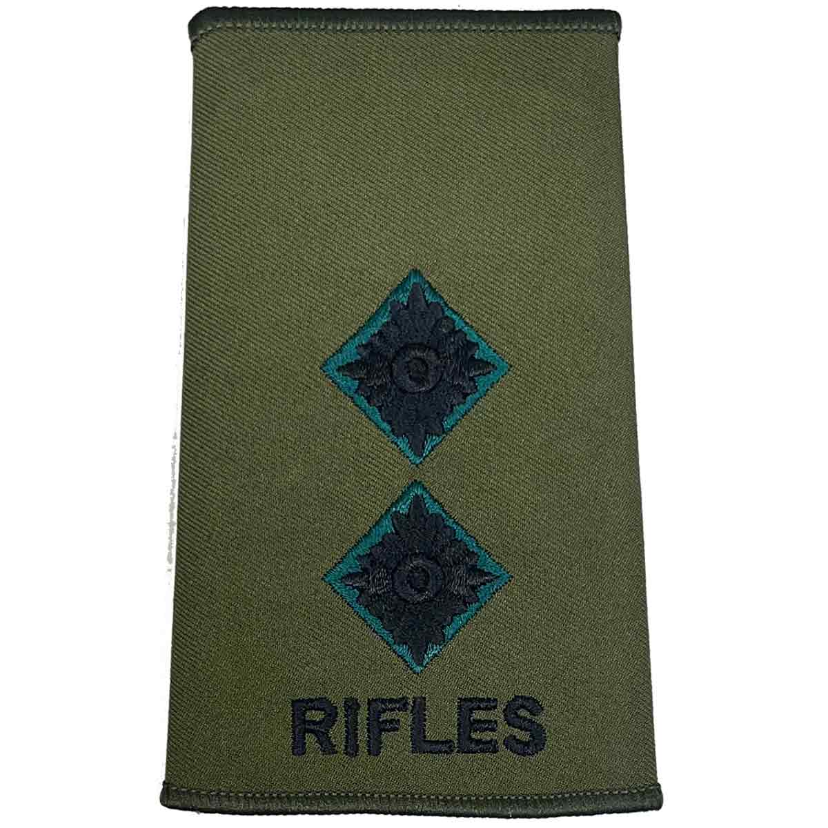 Rifles Regiment Olive Green Rank Slides (Pair) - Image 12