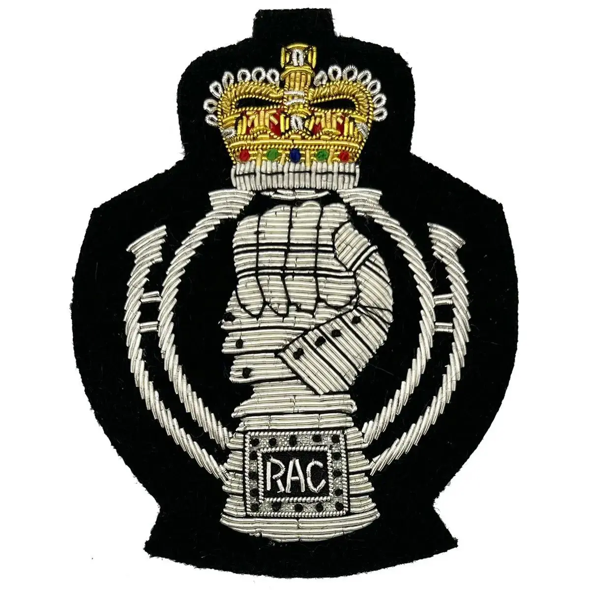 Royal Armoured Corps Bullion Blazer Badge