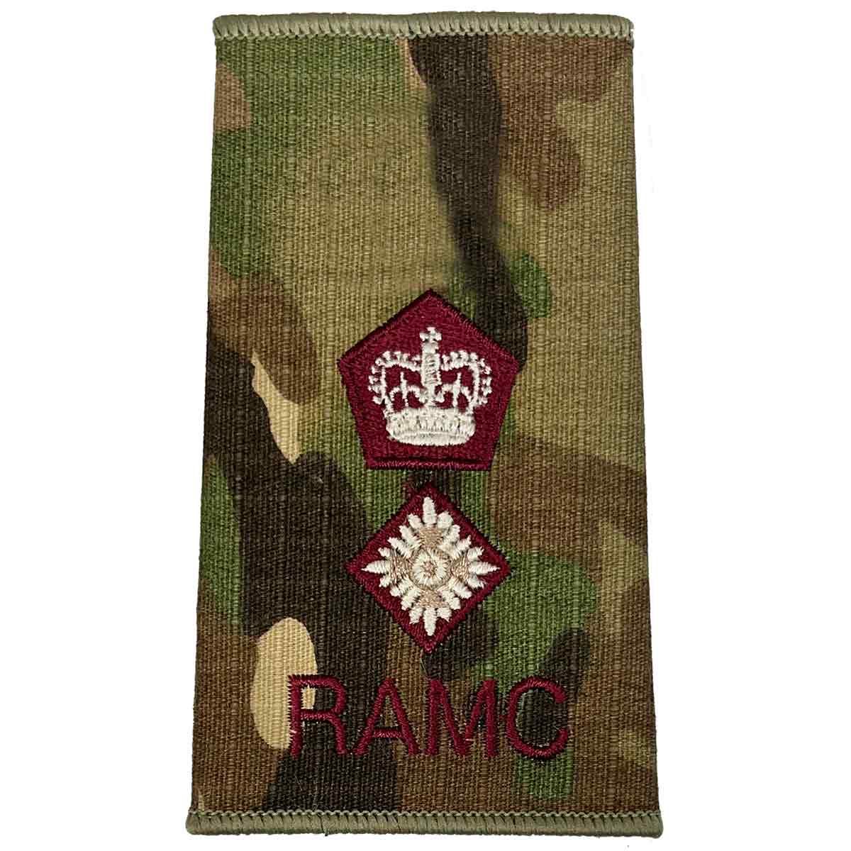 Royal Army Medical Corps Multicam Rank Slides (Pair) - Image 13