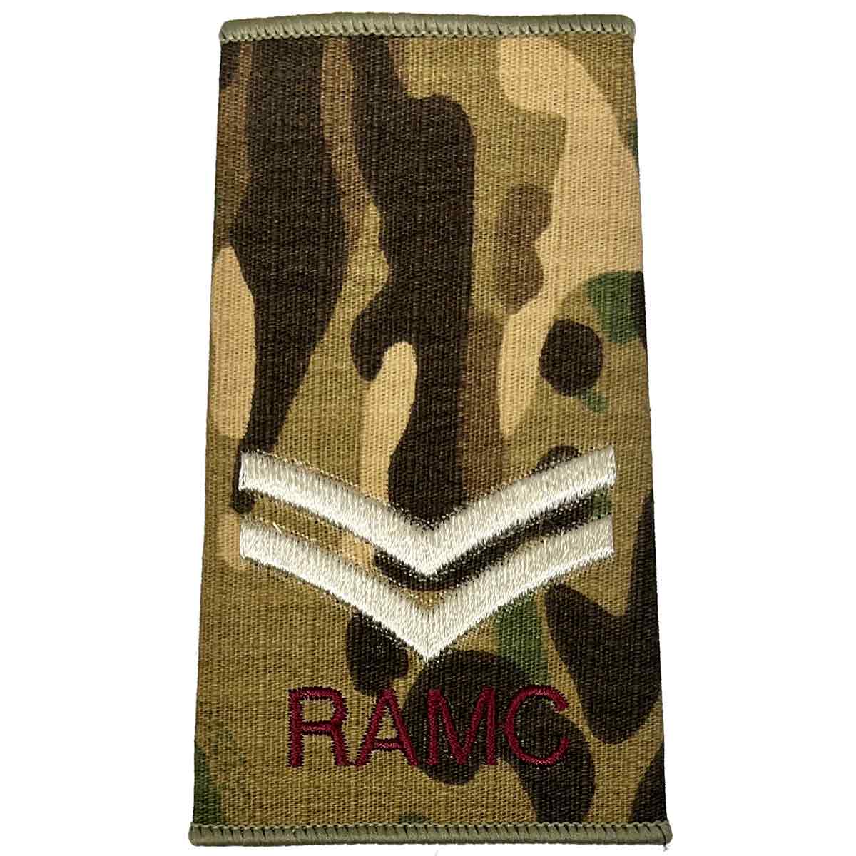 Royal Army Medical Corps Multicam Rank Slides (Pair) - Image 4