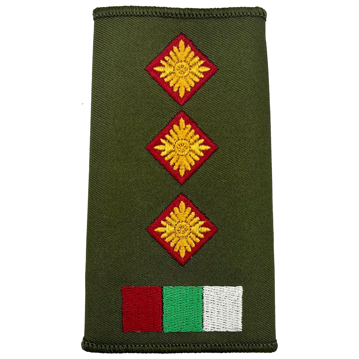 Royal Army Medical Services RAMS Olive Green Rank Slides - Image 11