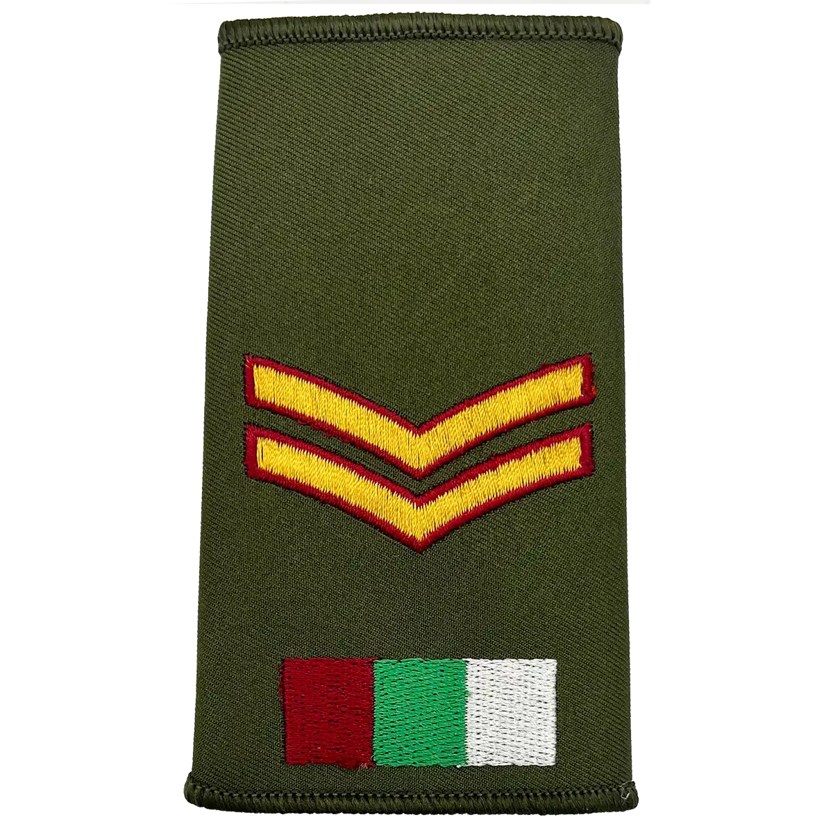 Royal Army Medical Services RAMS Olive Green Rank Slides - Image 3