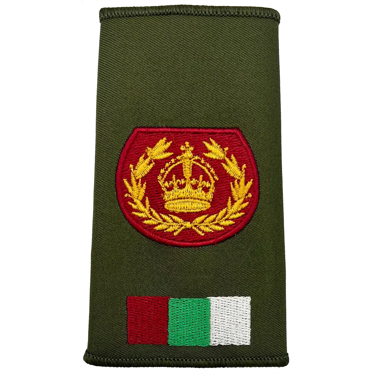 Royal Army Medical Services RAMS Olive Green Rank Slides - Image 6