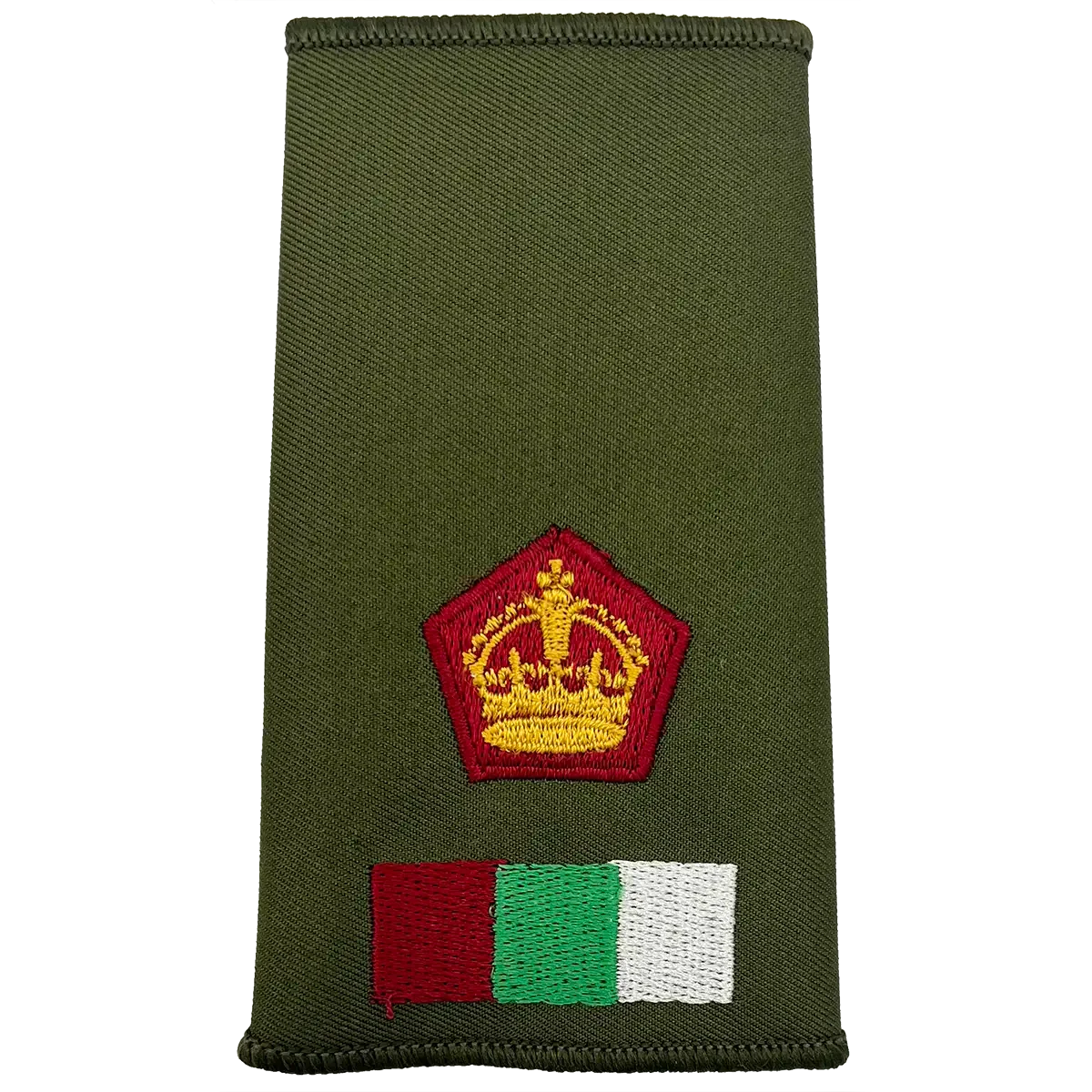 Royal Army Medical Services RAMS Olive Green Rank Slides - Image 8