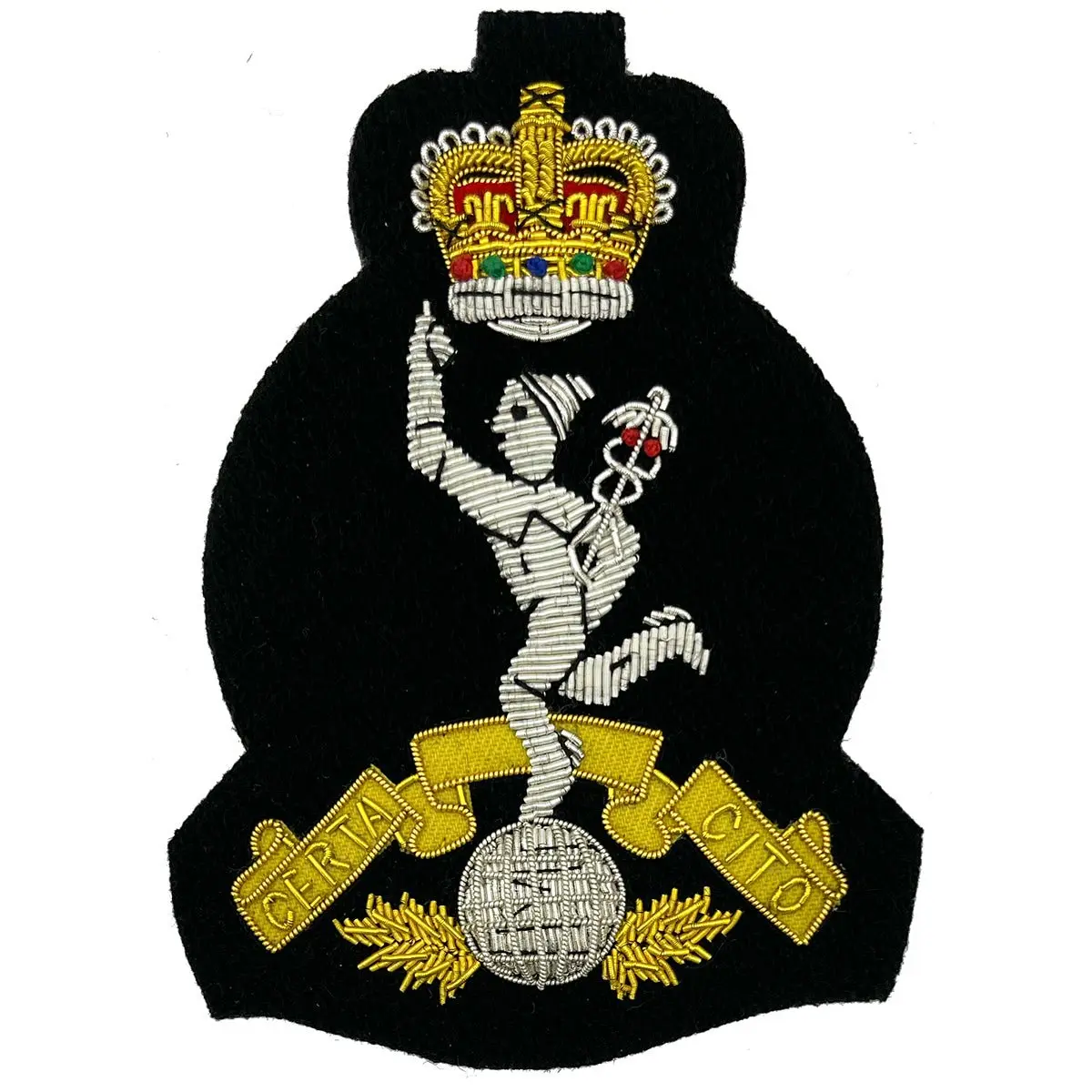Royal Corps of Signals Bullion Blazer Badge