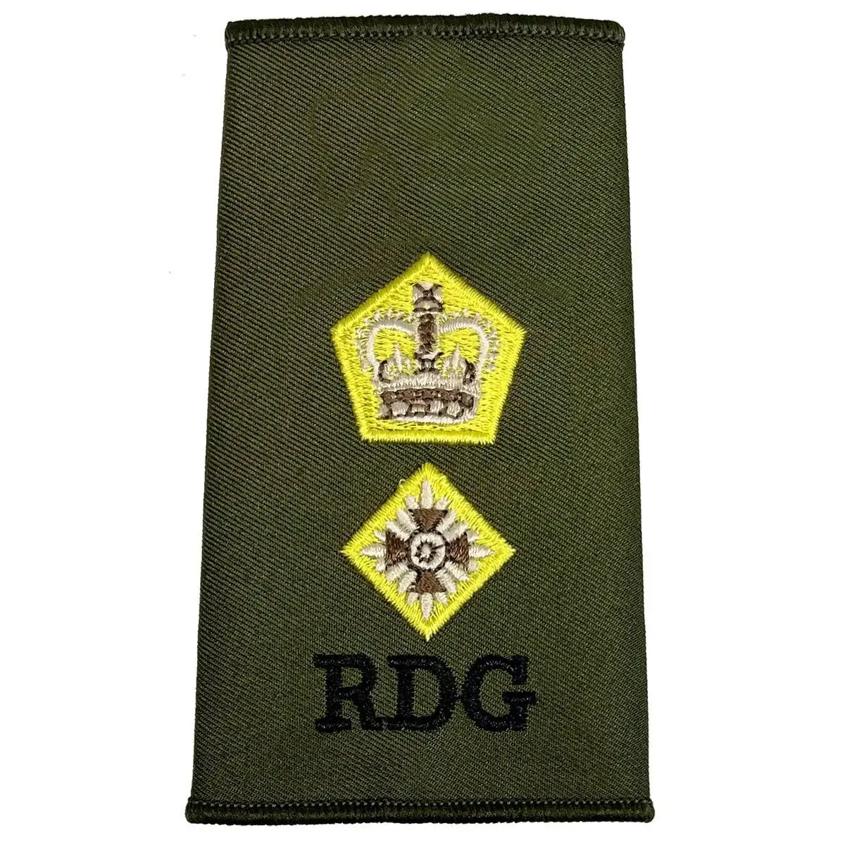 Royal Dragoon Guards Green Rank Slides (Pair) - Image 14