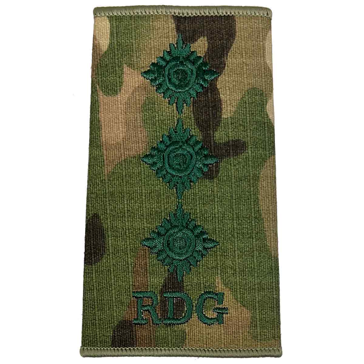 Royal Dragoon Guards Multicam Rank Slides (Pair) - Image 12