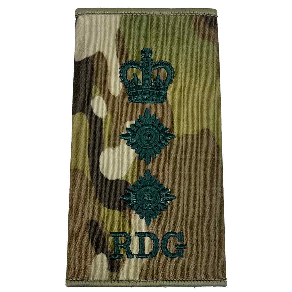 Royal Dragoon Guards Multicam Rank Slides (Pair) - Image 14