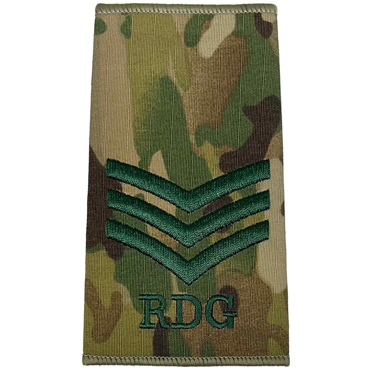 Royal Dragoon Guards Multicam Rank Slides (Pair) - Image 5