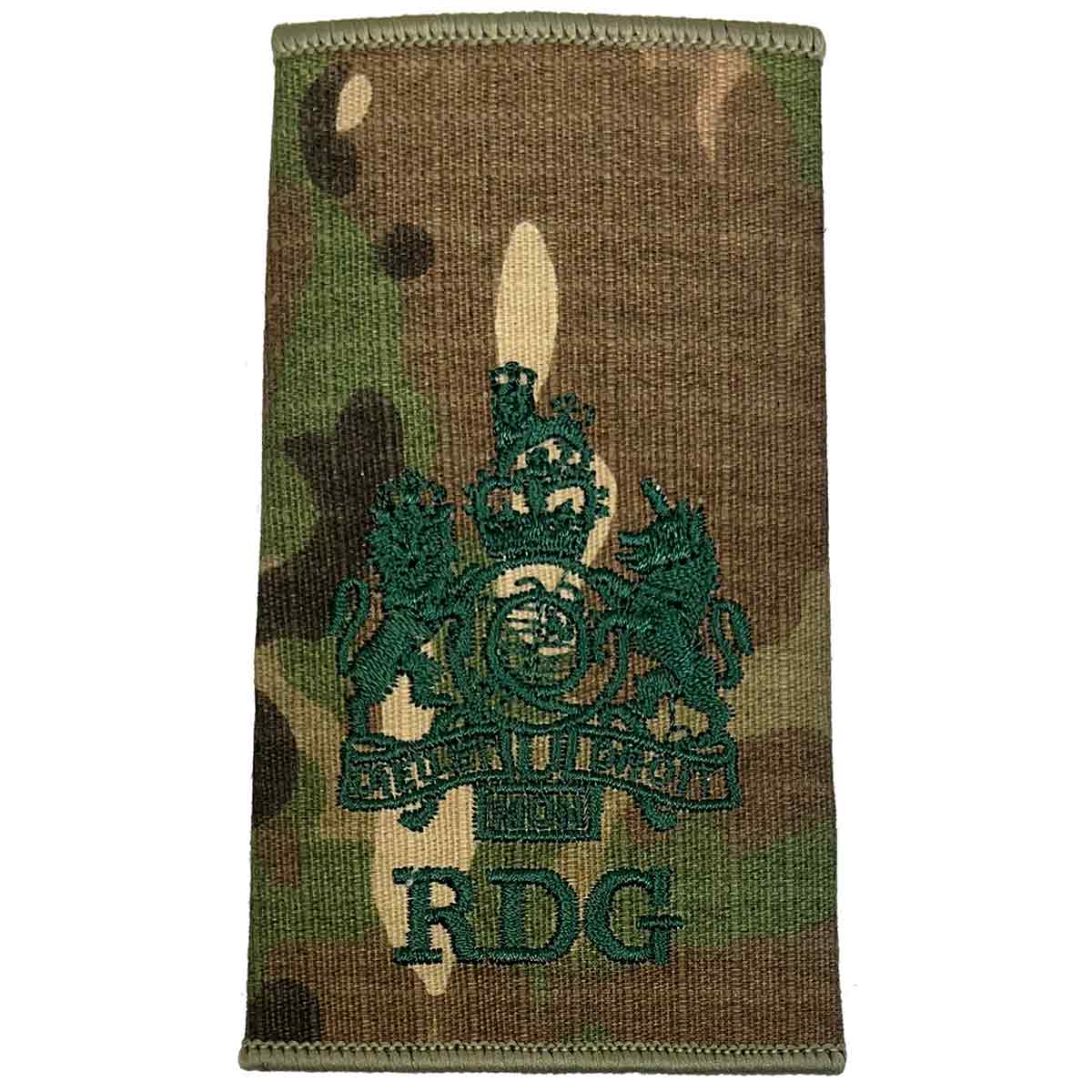 Royal Dragoon Guards Multicam Rank Slides (Pair) - Image 8