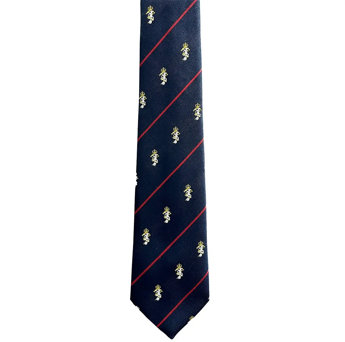 Royal Electrical and Mechanical Engineers Crest Polyester Tie - Image 2