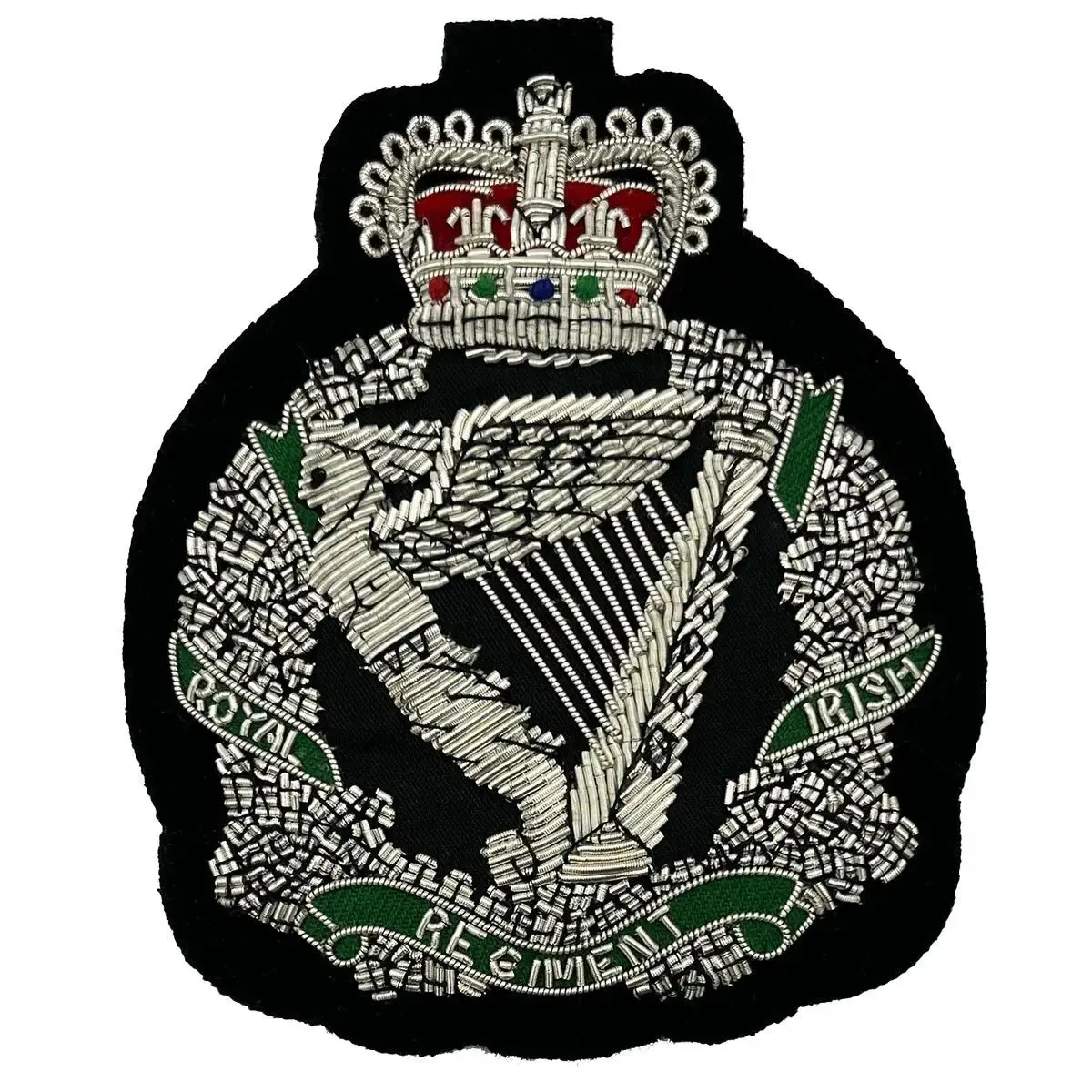 Royal Irish Regiment Bullion Blazer Badge