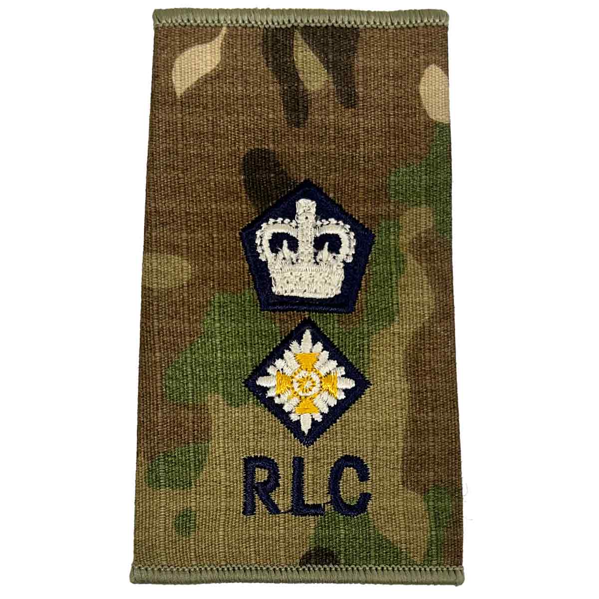 Royal Logistic Corps RLC Multicam Rank Slides (Pair) - Image 14