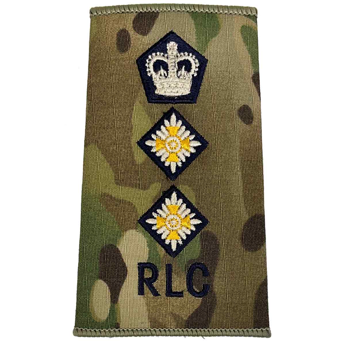 Royal Logistic Corps RLC Multicam Rank Slides (Pair) - Image 15