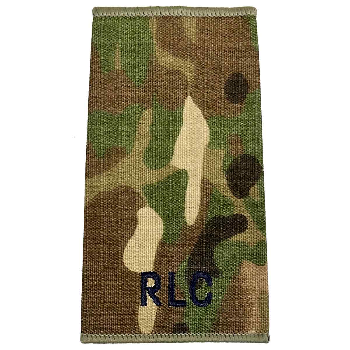 Royal Logistic Corps RLC Multicam Rank Slides (Pair) - Image 2