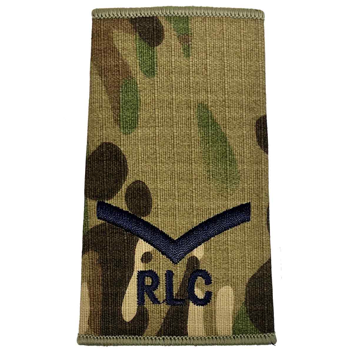 Royal Logistic Corps RLC Multicam Rank Slides (Pair) - Image 3
