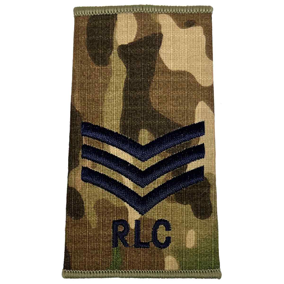 Royal Logistic Corps RLC Multicam Rank Slides (Pair) - Image 5
