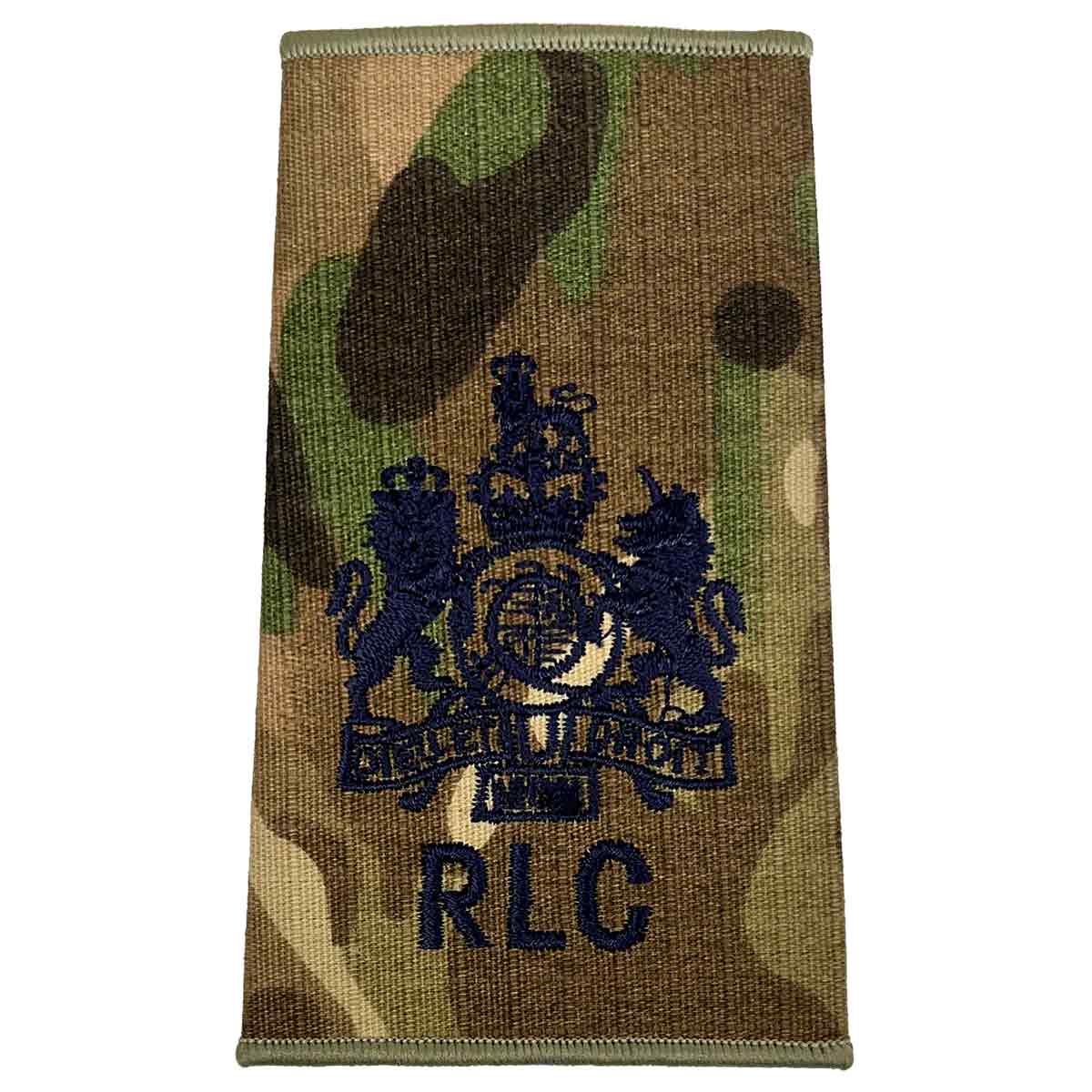 Royal Logistic Corps RLC Multicam Rank Slides (Pair) - Image 7
