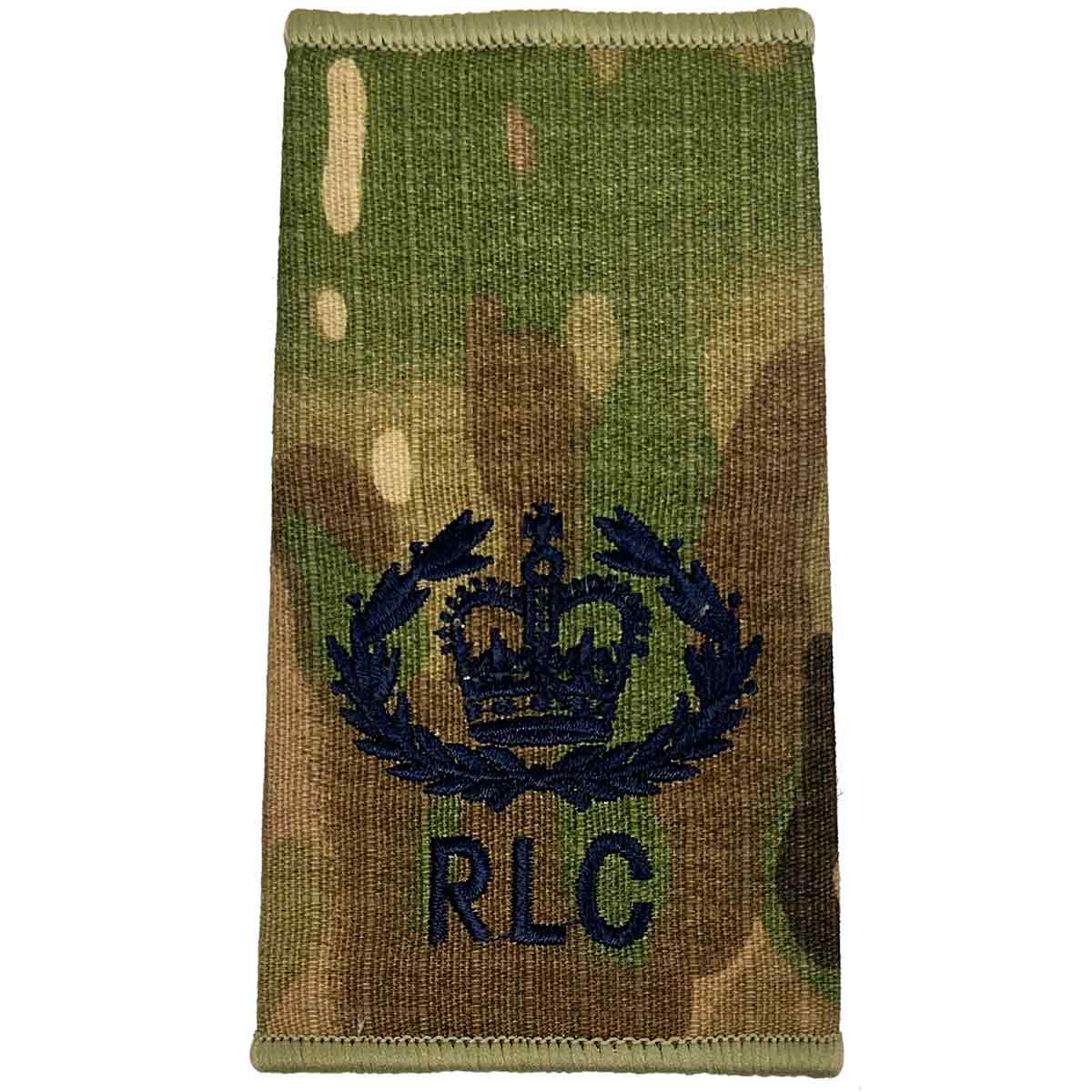 Royal Logistic Corps RLC Multicam Rank Slides (Pair) - Image 8