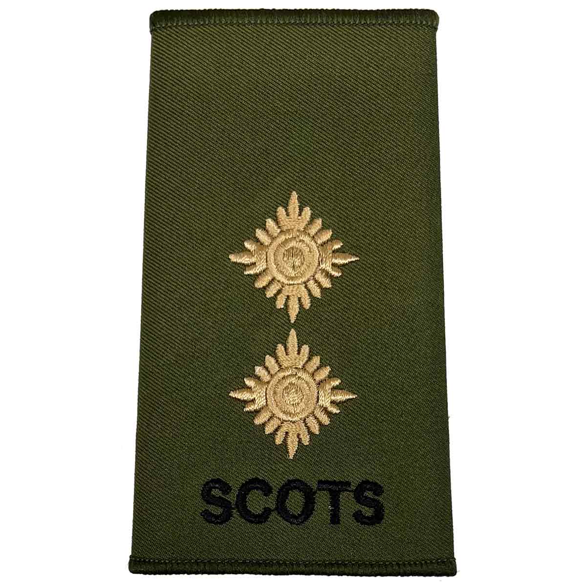 Royal Regiment of Scotland Olive Green Rank Slides (Pair) - Image 12