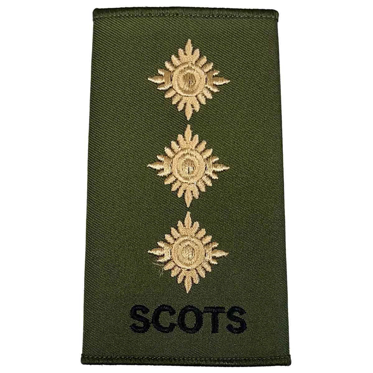 Royal Regiment of Scotland Olive Green Rank Slides (Pair) - Image 13
