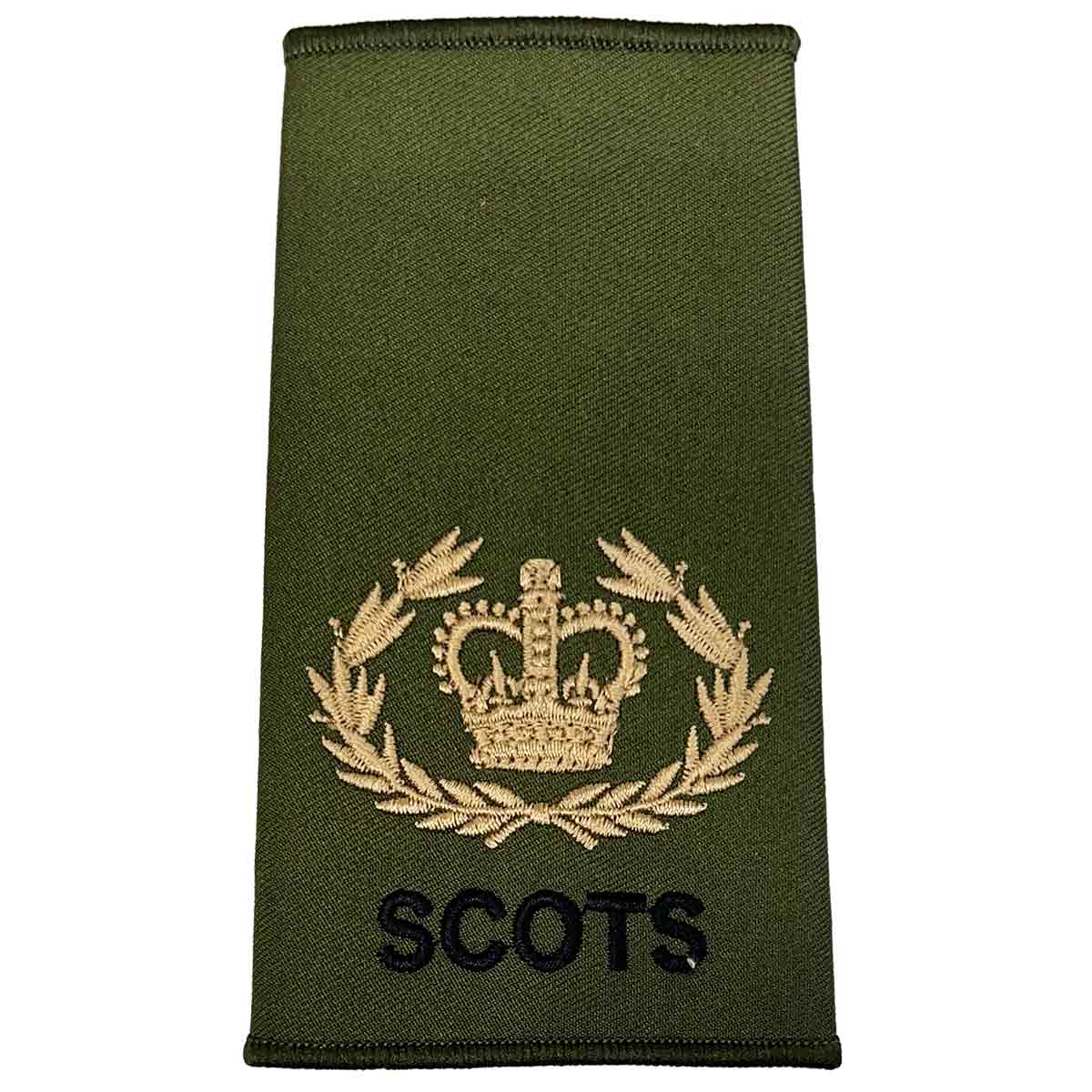 Royal Regiment of Scotland Olive Green Rank Slides (Pair) - Image 8