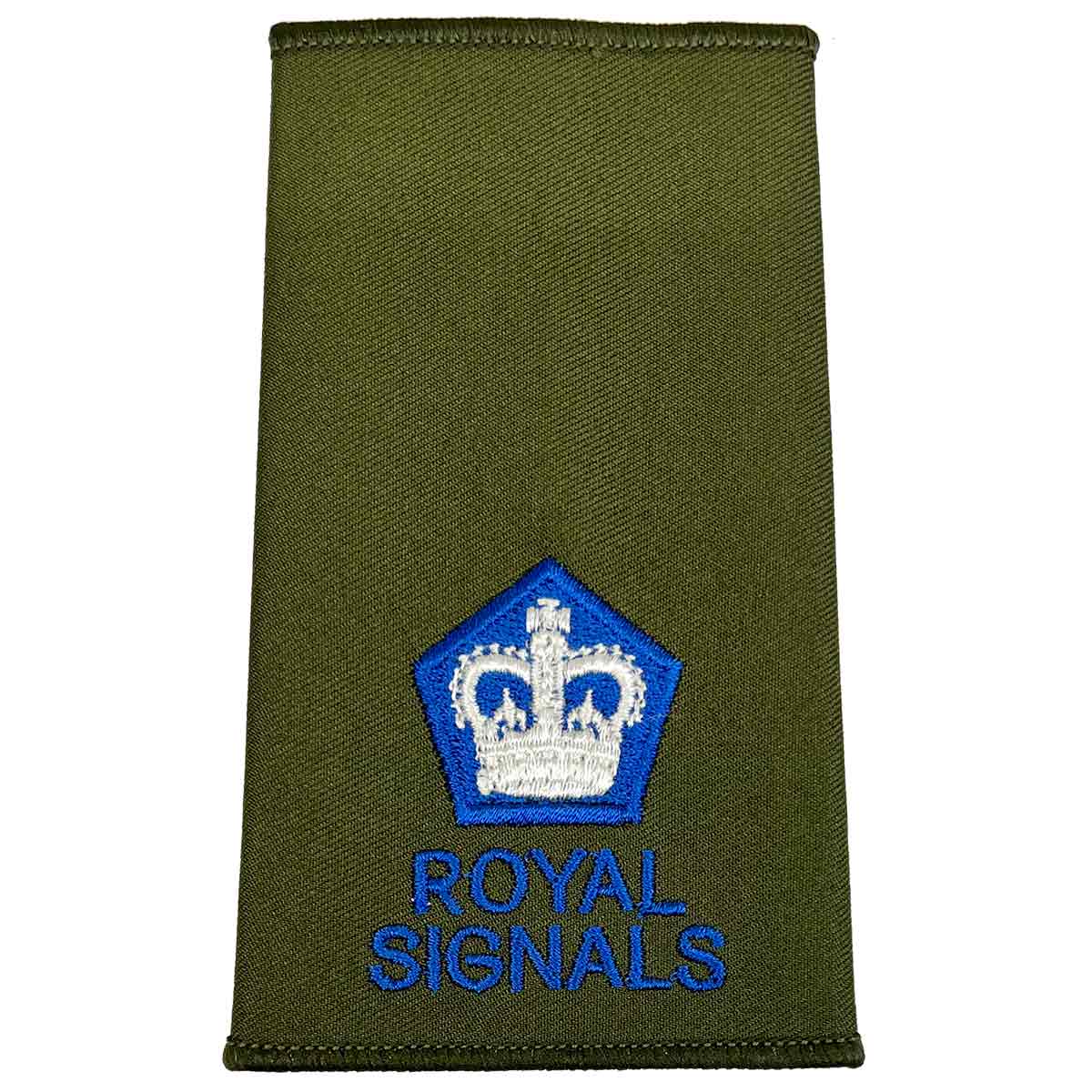 Royal Signals Olive Green Rank Slides (Pair) - Image 10