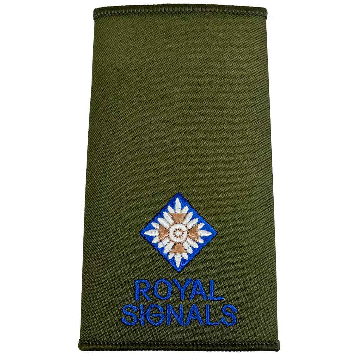 Royal Signals Olive Green Rank Slides (Pair) - Image 11