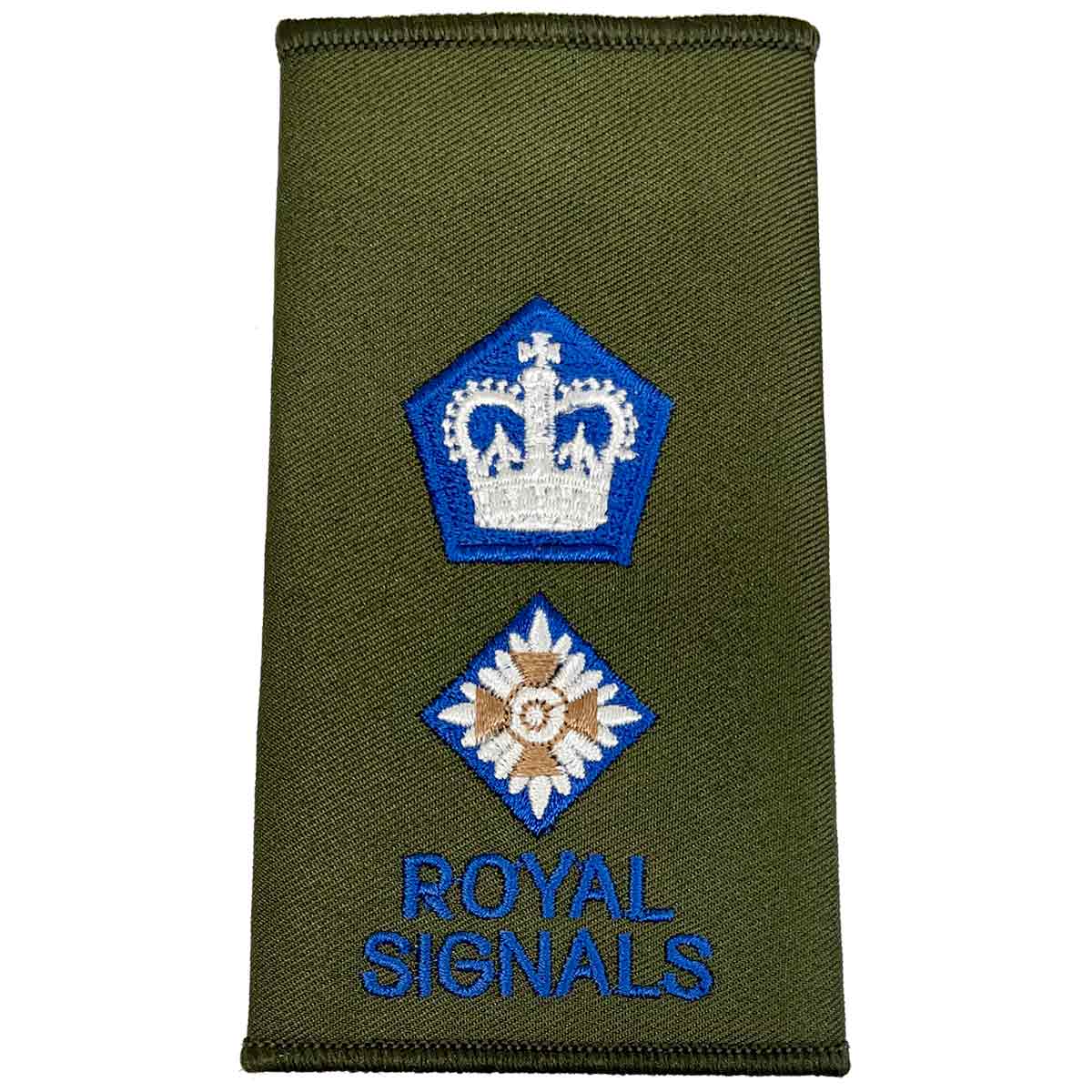 Royal Signals Olive Green Rank Slides (Pair) - Image 15
