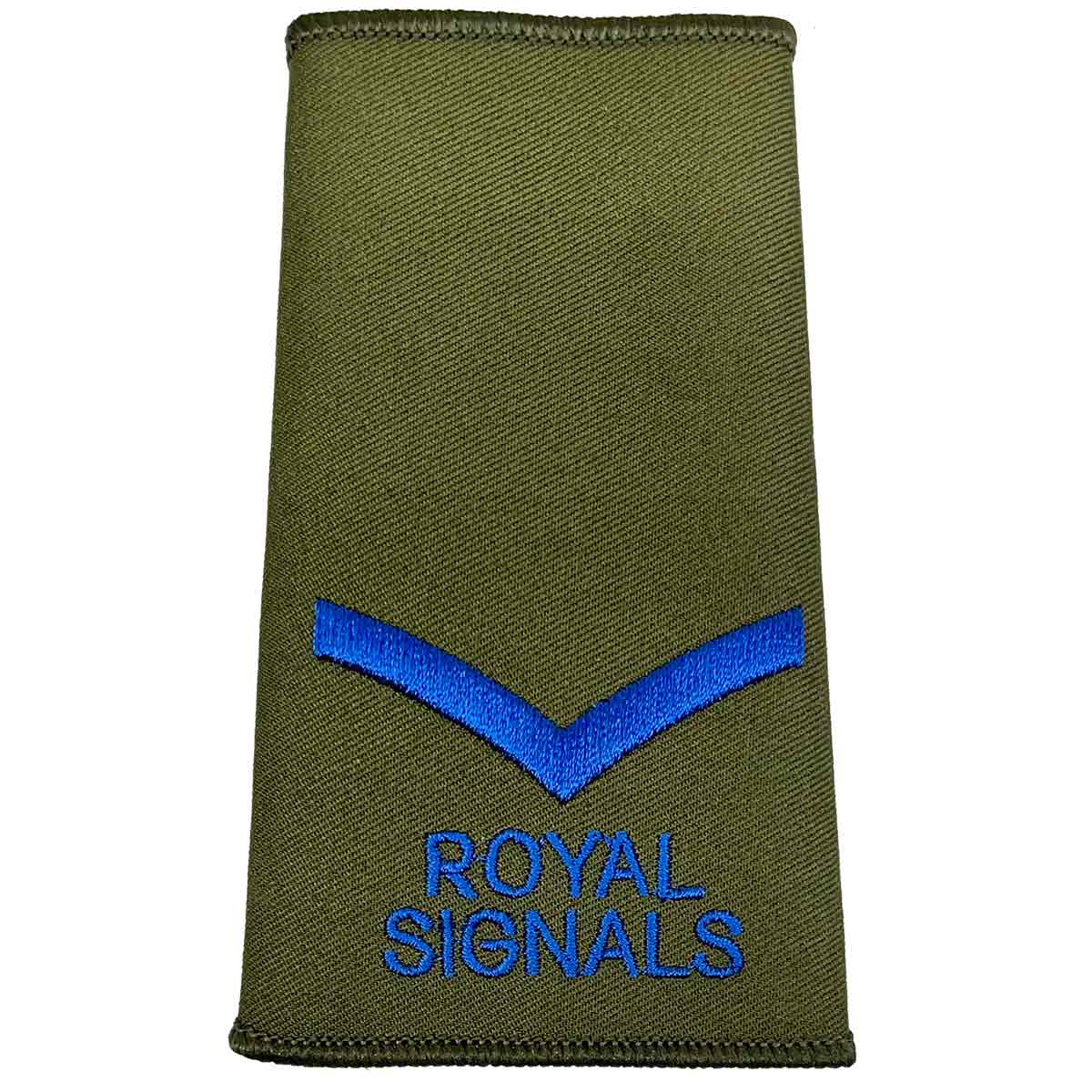 Royal Signals Olive Green Rank Slides (Pair) - Image 3