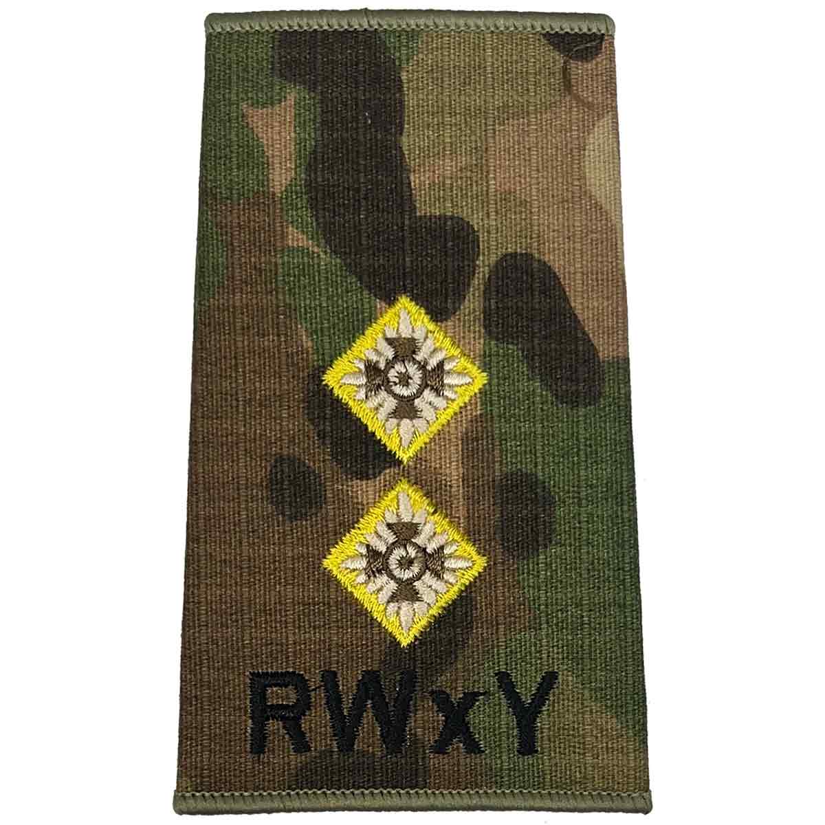 Royal Wessex Yeomanry RWxY Multicam Rank Slides (Pair) - Image 11