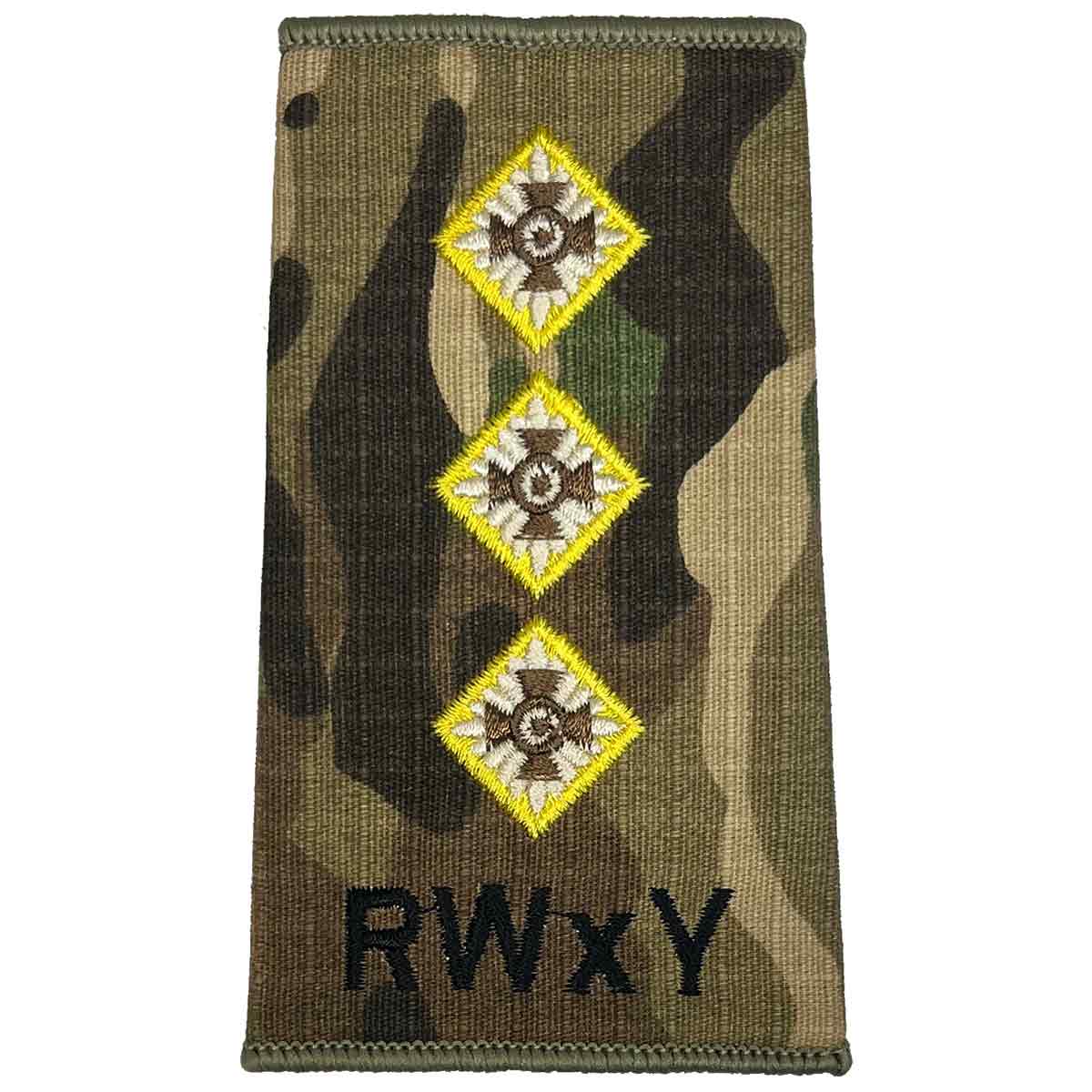 Royal Wessex Yeomanry RWxY Multicam Rank Slides (Pair) - Image 12