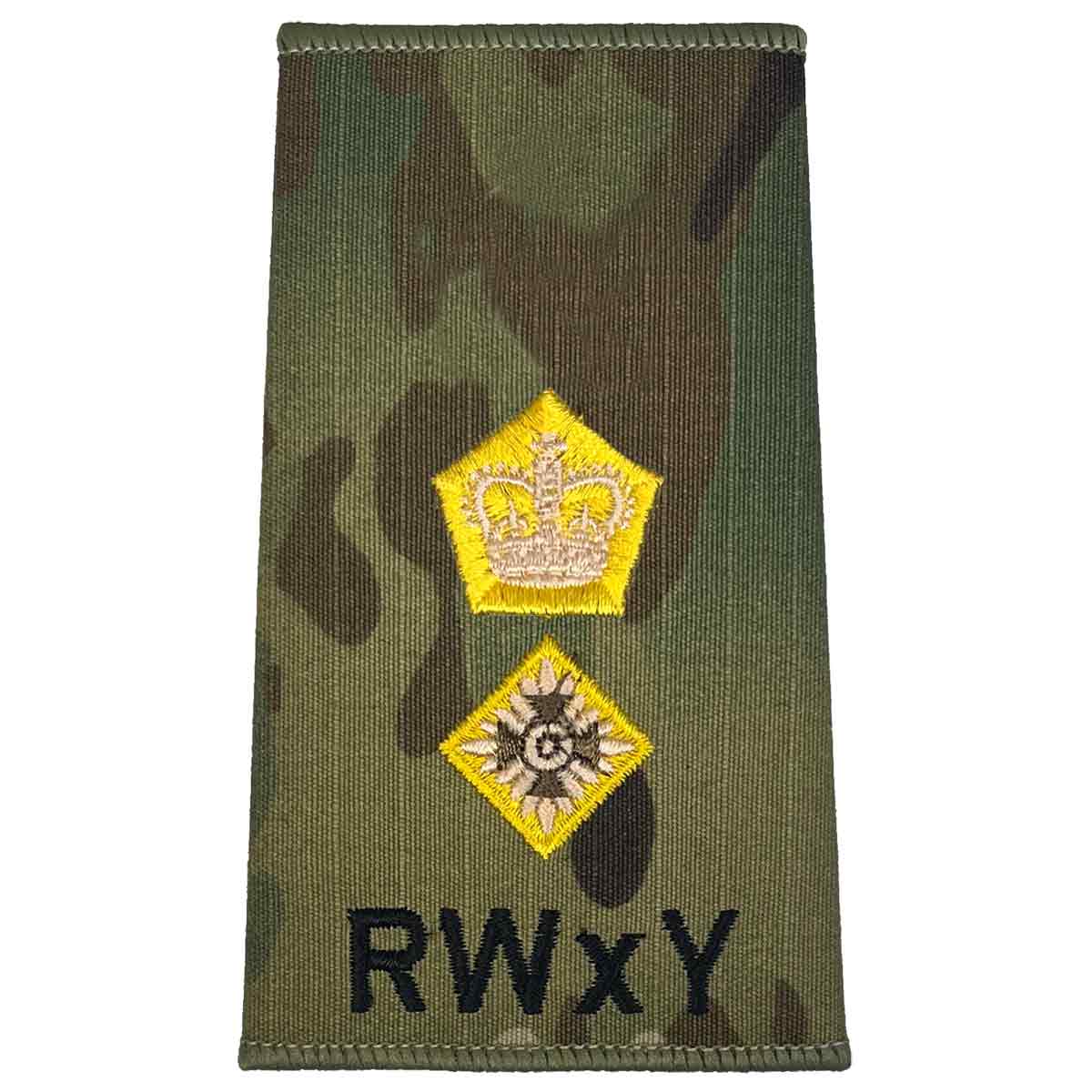 Royal Wessex Yeomanry RWxY Multicam Rank Slides (Pair) - Image 14