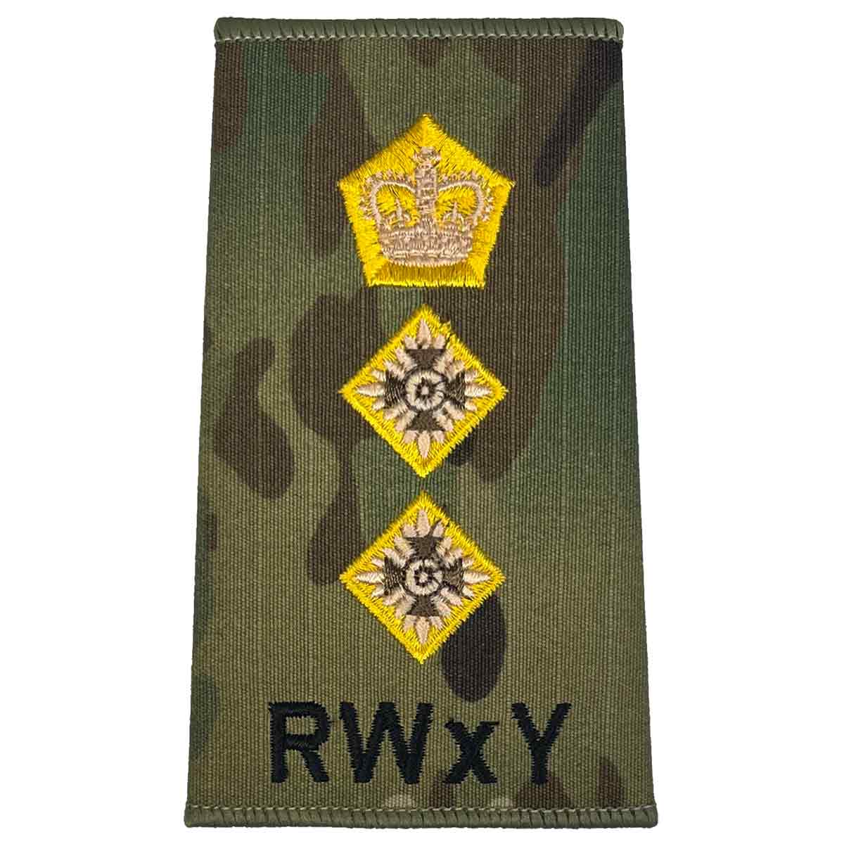 Royal Wessex Yeomanry RWxY Multicam Rank Slides (Pair) - Image 15