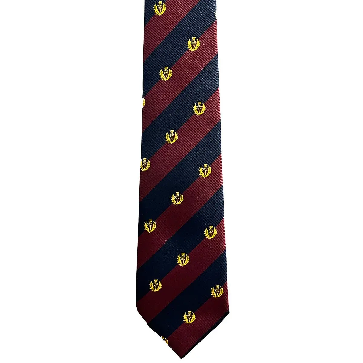 Scots Guards Crest Regimental Polyester Tie - Image 2