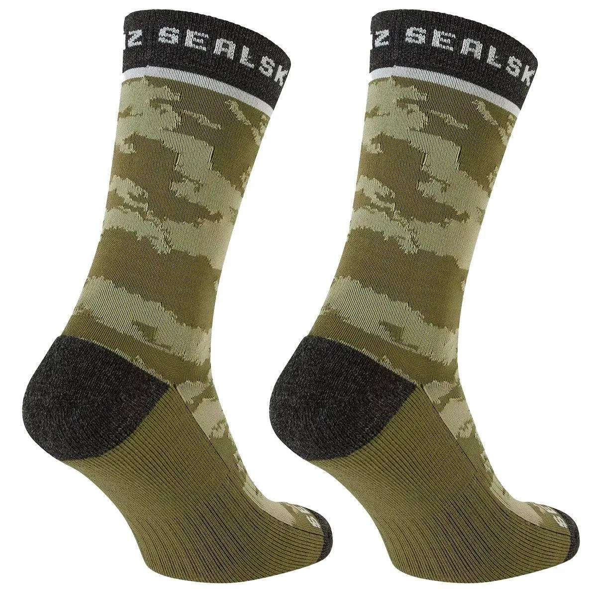 Sealskinz Reepham Mid Length Jacquard Socks - Image 2