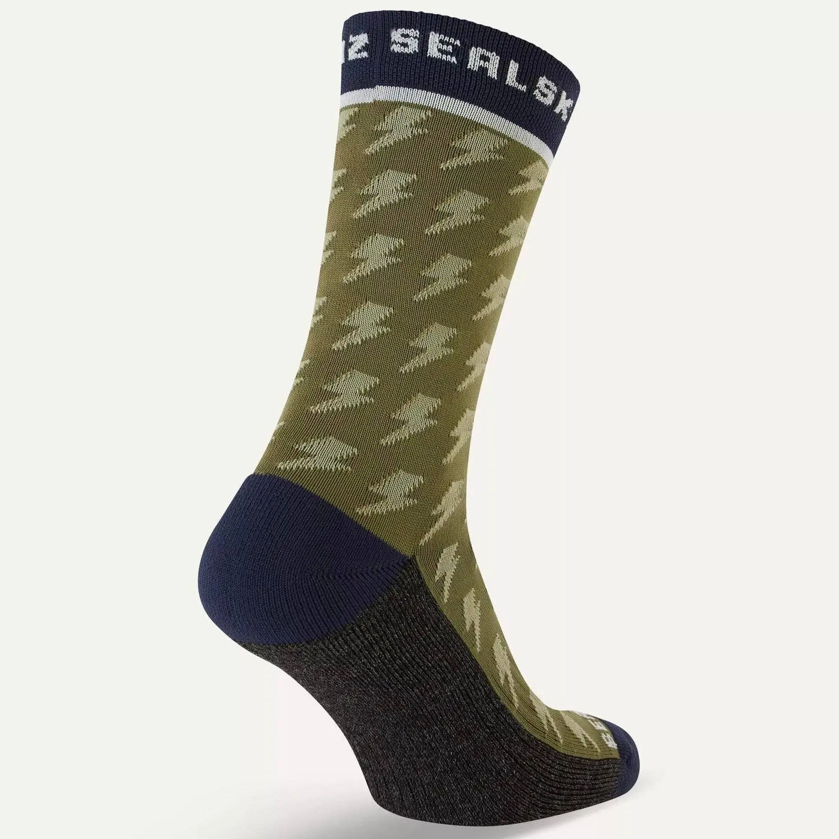 Sealskinz Rudham Lighting Mid Length Meteor Active Socks - Image 3