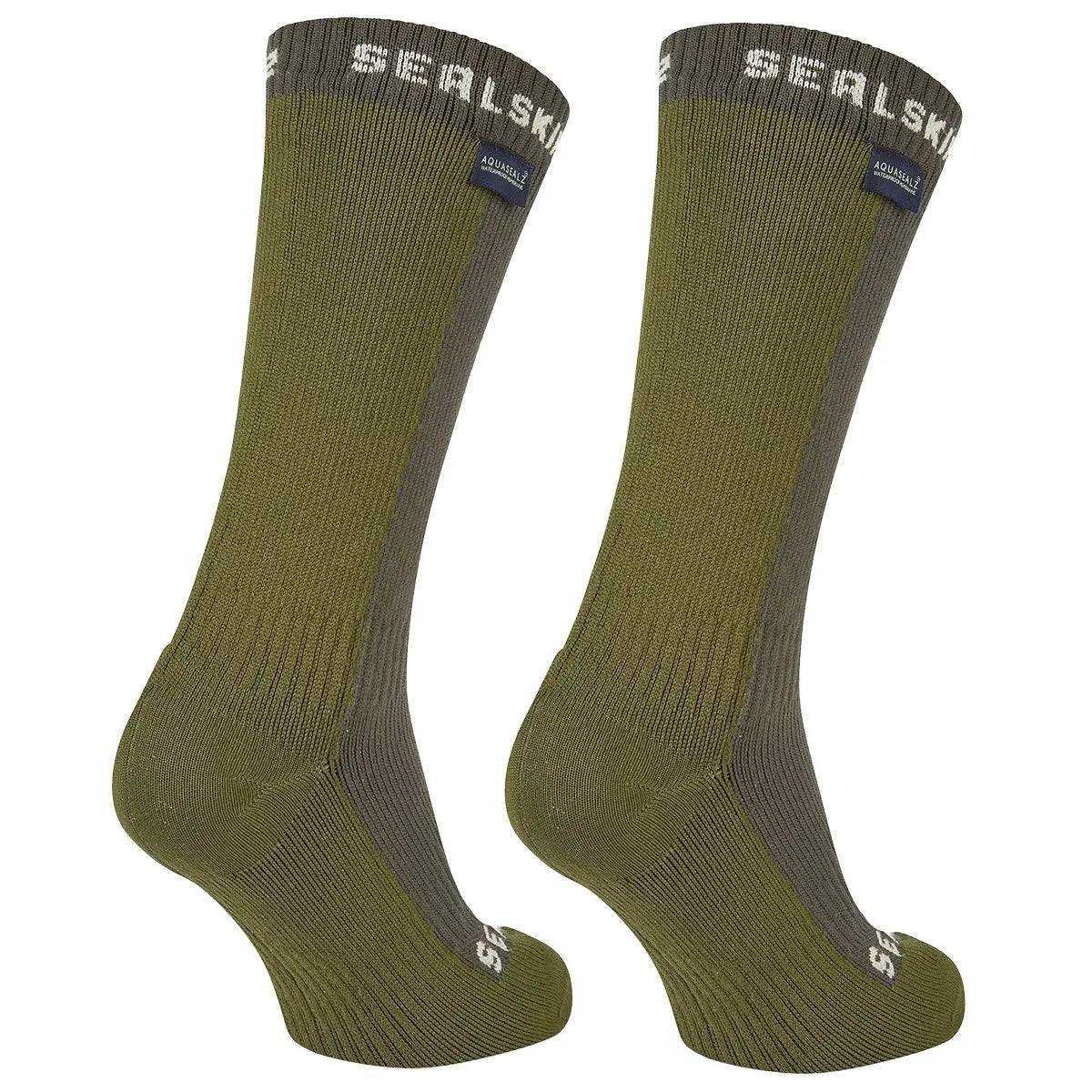 SealSkinz Starston Waterproof Cold Weather Mid Length Sock - Image 2