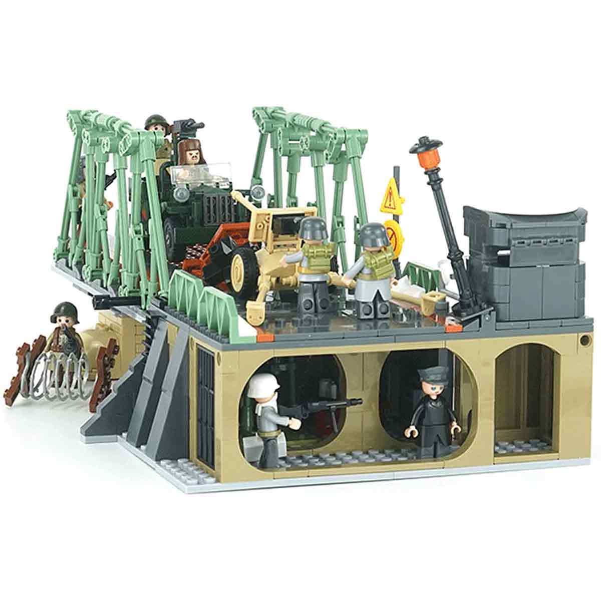 Sluban 1944 Winter Battle of Budapest Battle Building Set M38-B0981 - Image 5