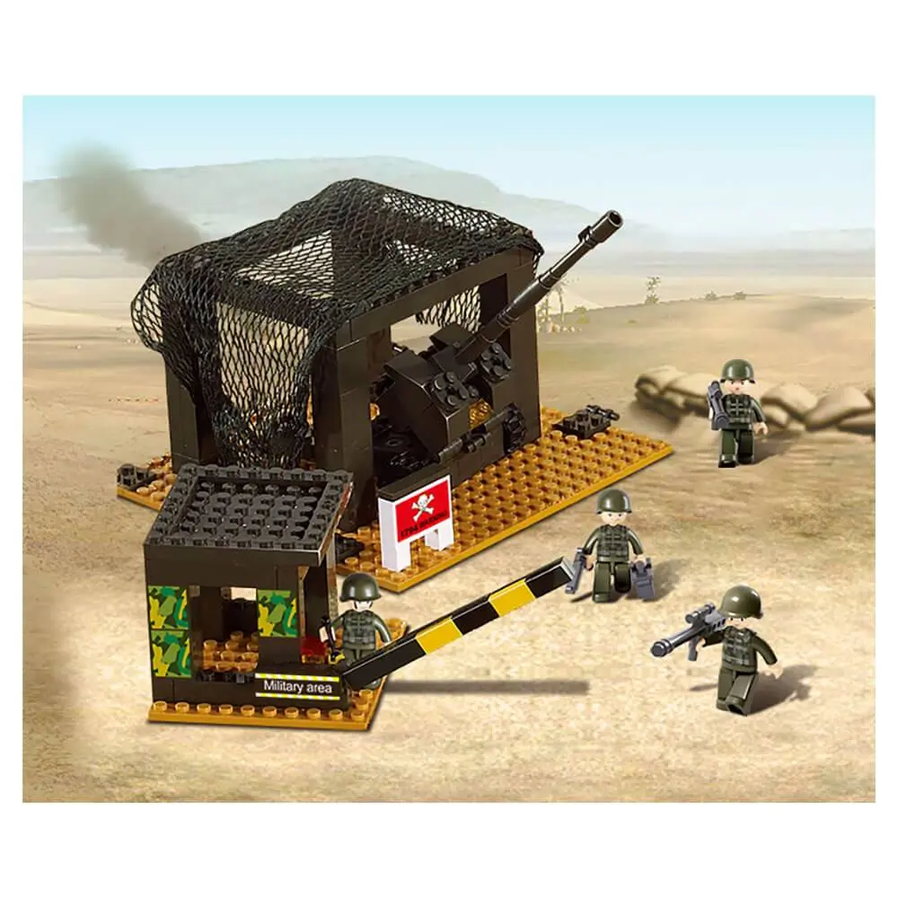 Sluban Army Headquarters Set M38-B7100 - Image 5