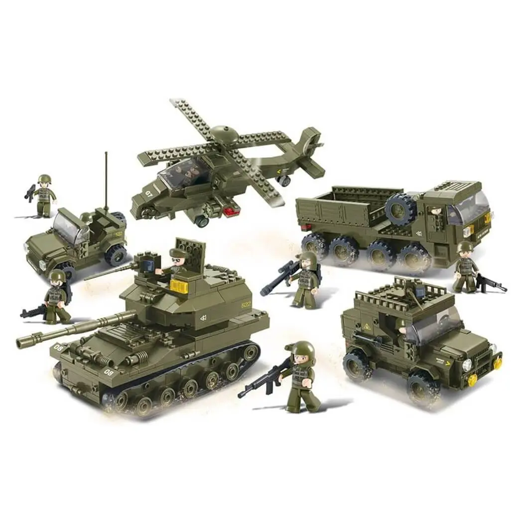 Sluban Army Land Forces Building Blocks Set M38-B0311