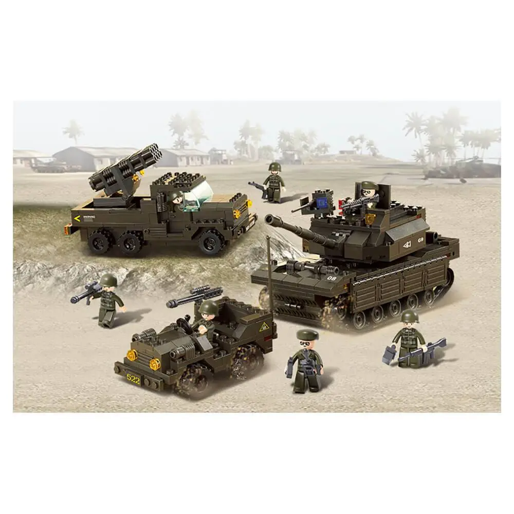 Sluban Army Land Forces Set M38-B6800 - Image 2