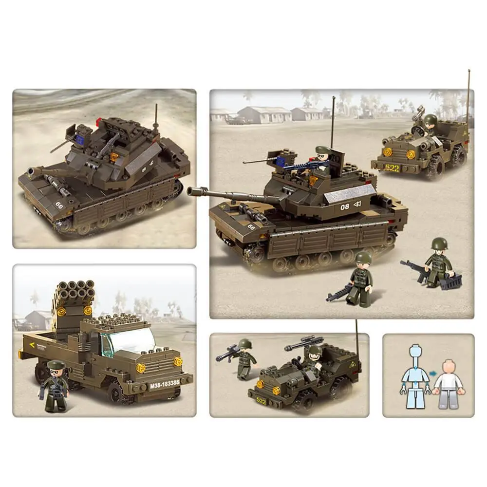 Sluban Army Land Forces Set M38-B6800 - Image 3