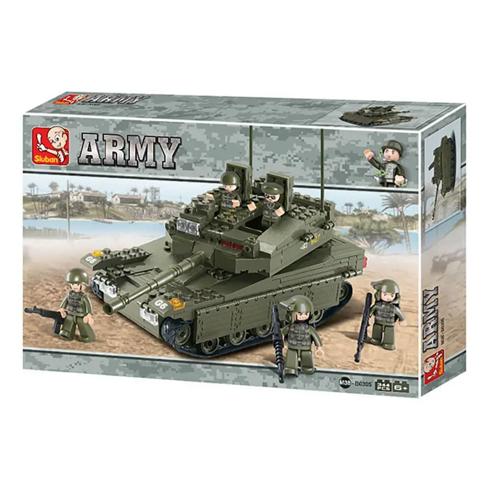 Sluban Army Large Battle Tank M38-B0305 - Image 5