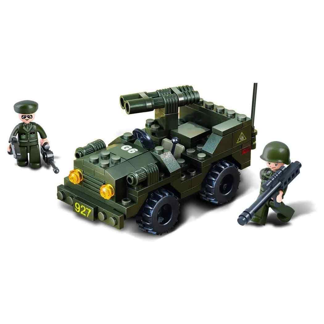 Sluban Army Off-Road Jeep Set M38-B5800