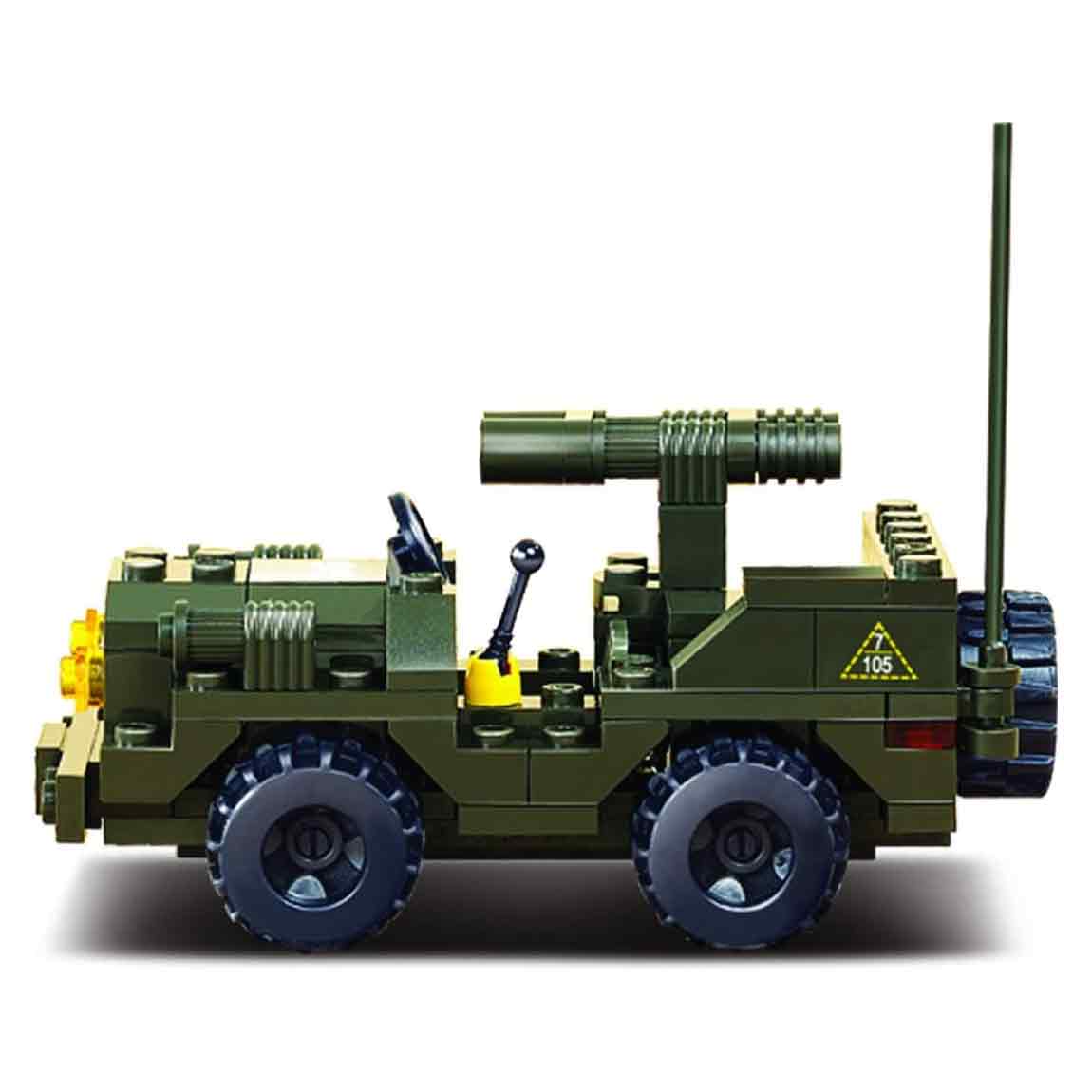 Sluban Army Off-Road Jeep Set M38-B5800 - Image 3