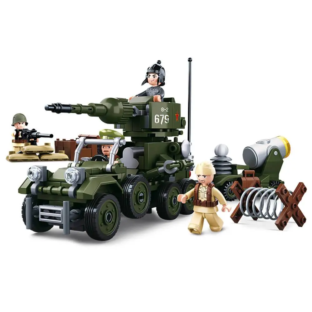 Sluban Army WWII 4in1 Set M38-B0679