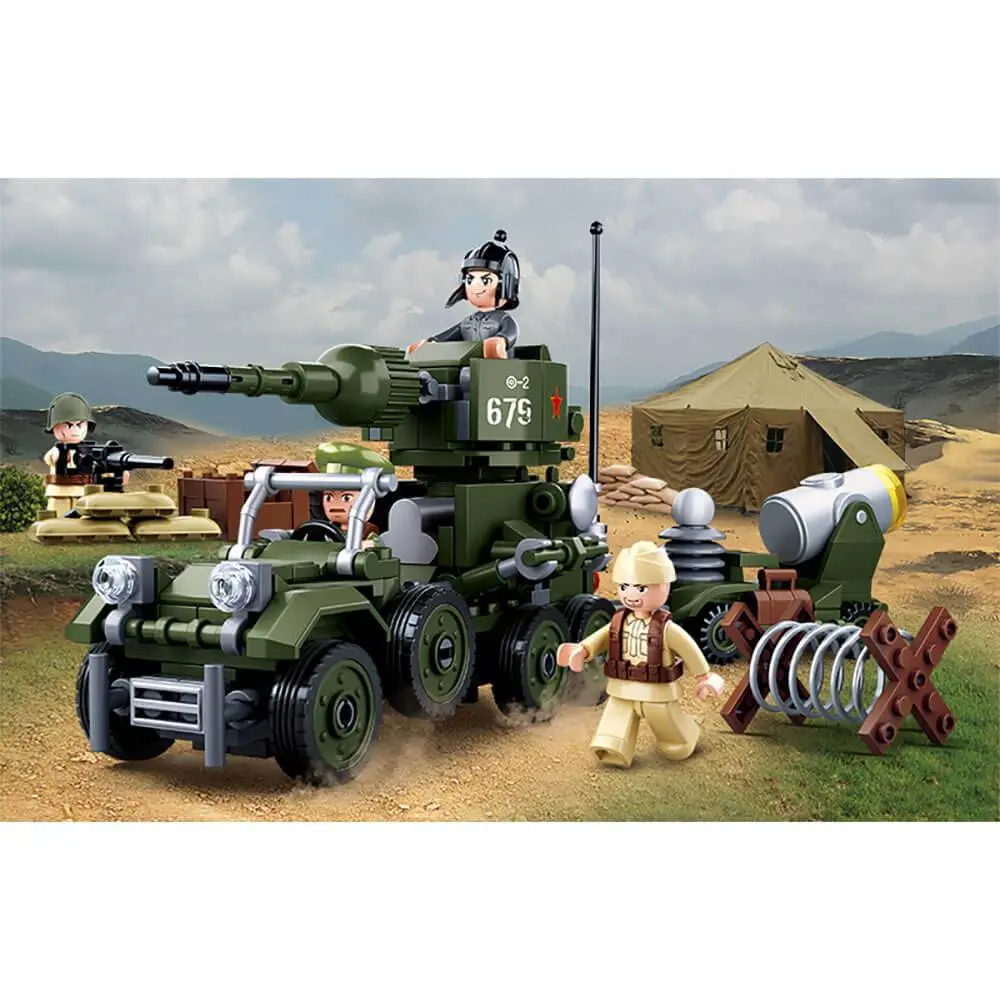 Sluban Army WWII 4in1 Set M38-B0679 - Image 3